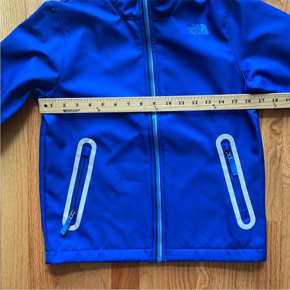 The north face boys medium shell jacket blue - Picture 3 of 5